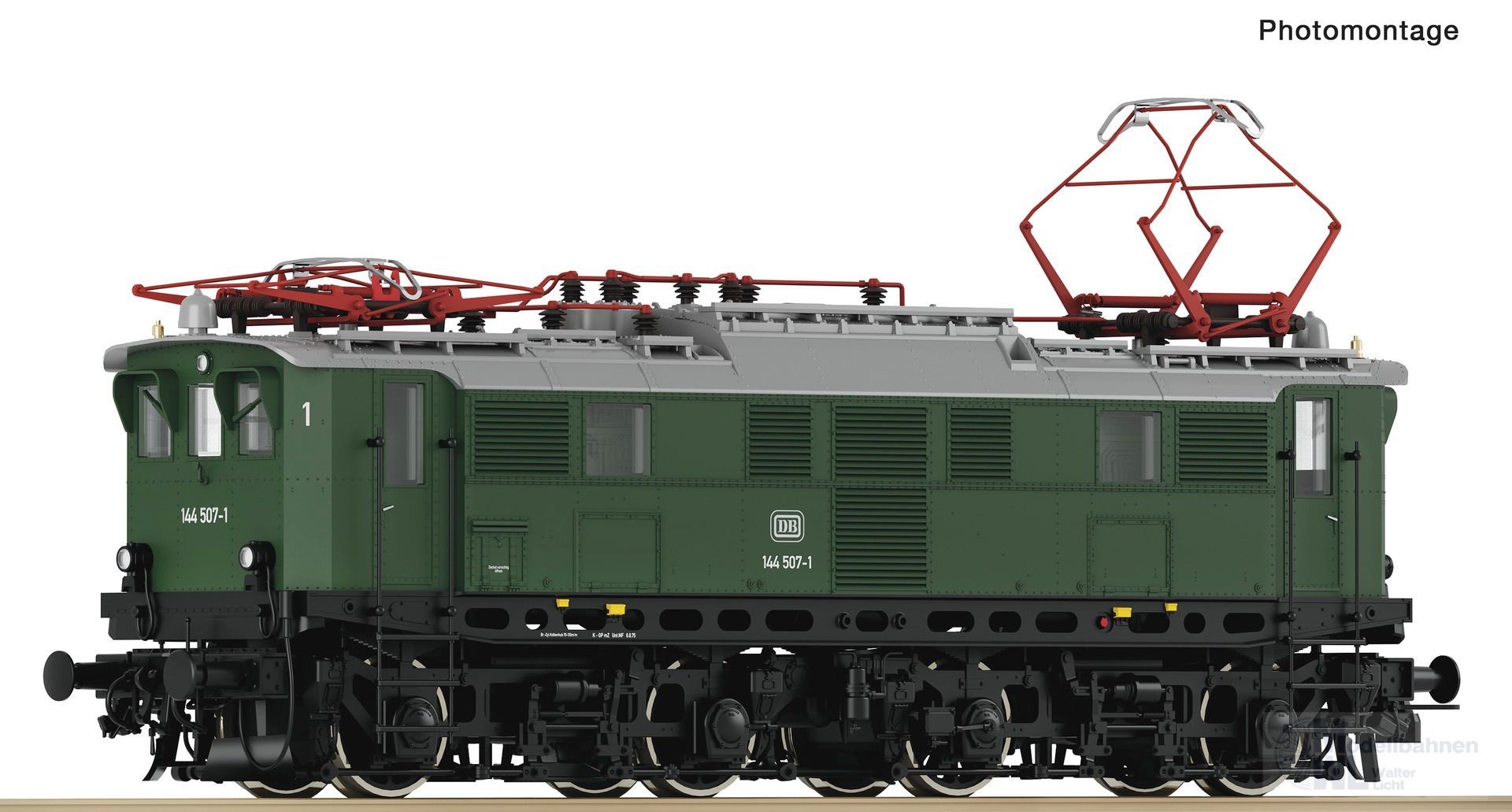 Roco 7510147 - E-Lok BR 144 507-1 DB Ep.IV H0/GL Sound Roco 7510147 - E-Lok BR 144 507-1 DB Ep.IV H0/GL Sound