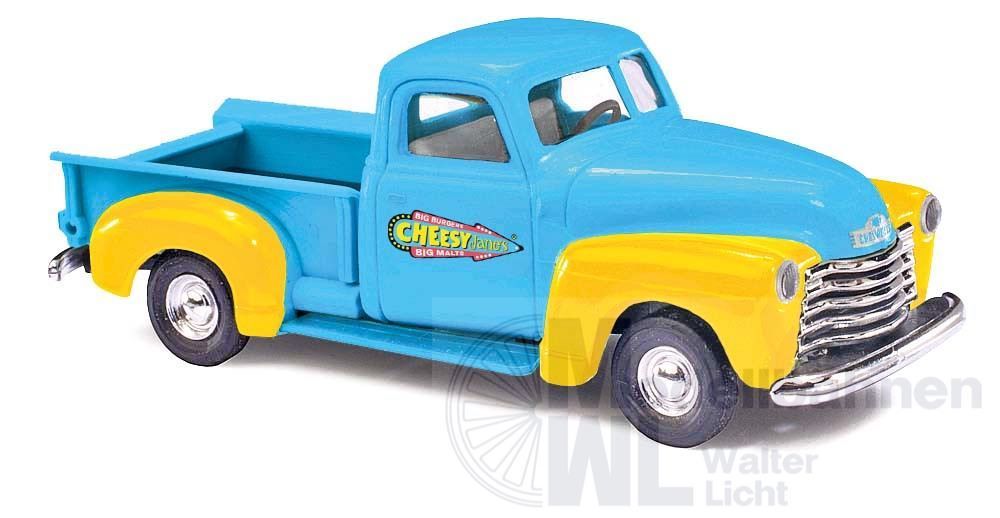 Busch 48244 - Chevrolet Pick-Up 1950 Cheesy H0 1:87 Busch 48244 - Chevrolet Pick-Up 1950 Cheesy H0 1:87