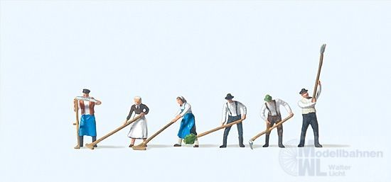 Preiser 79055 - Heuernte N 1:160