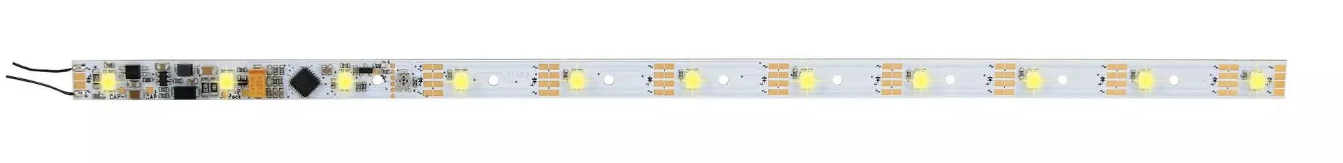 Viessmann 5077 - Waggon Innenbeleuchtung 11 LED´s warmweiß mit Funktionsdecoder H0 1:87