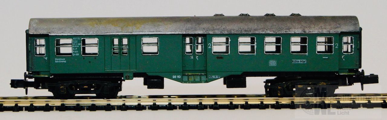 Arnold 0316 - ARNOLD - Umbauwagen DB 2.Kl./Gepäck BPw4yg-56 N 1:160