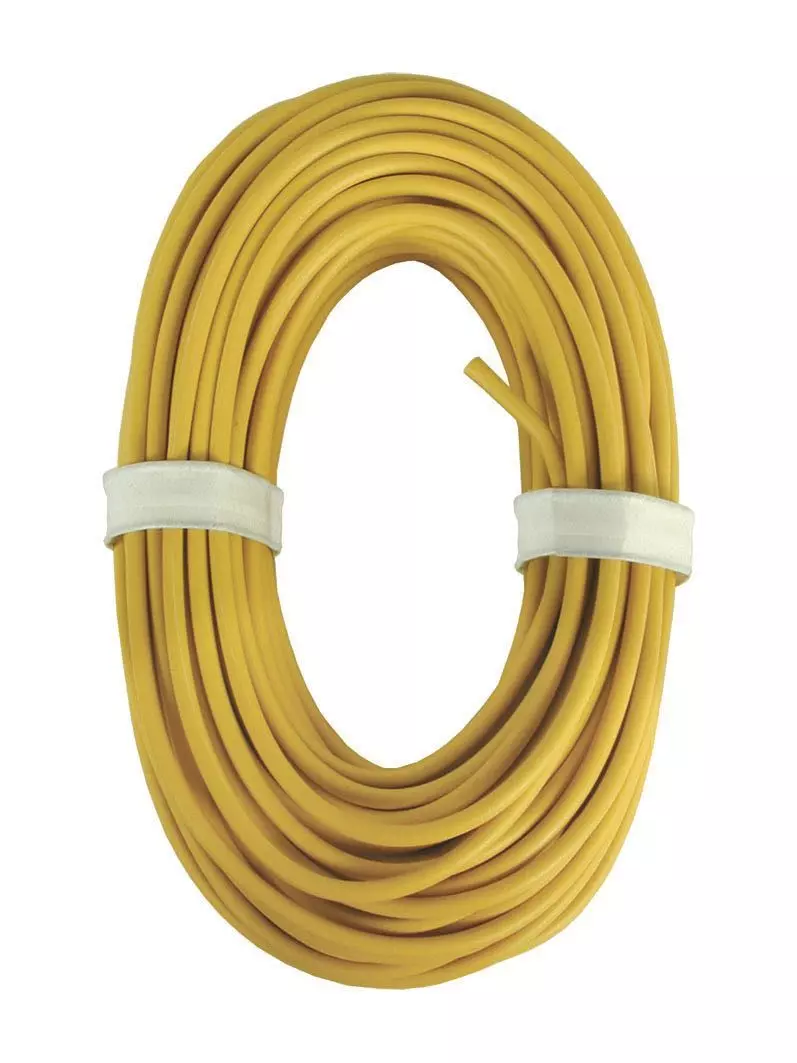 Viessmann 6897 - Hochstromkabel 0,75mm gelb 10 Meter