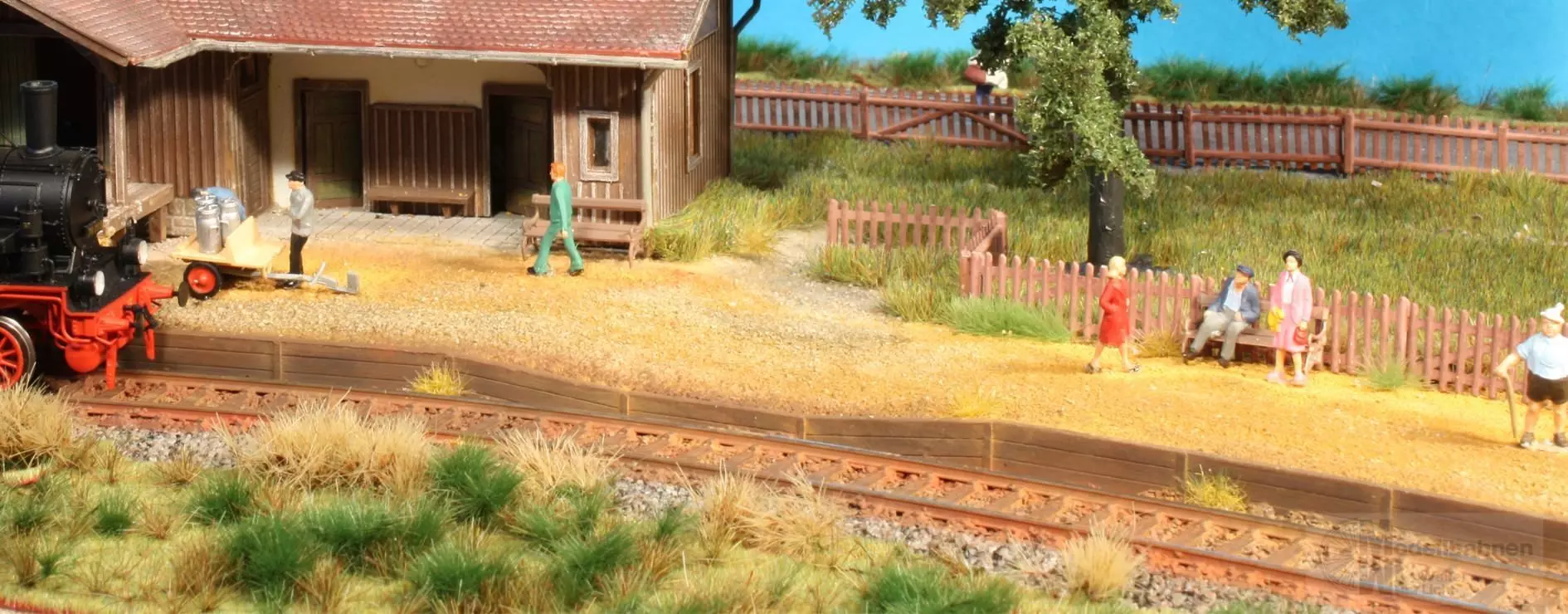 Brawa 94003 - Bahnsteigkanten mit Schwellen Ep.I-VI H0 1:87