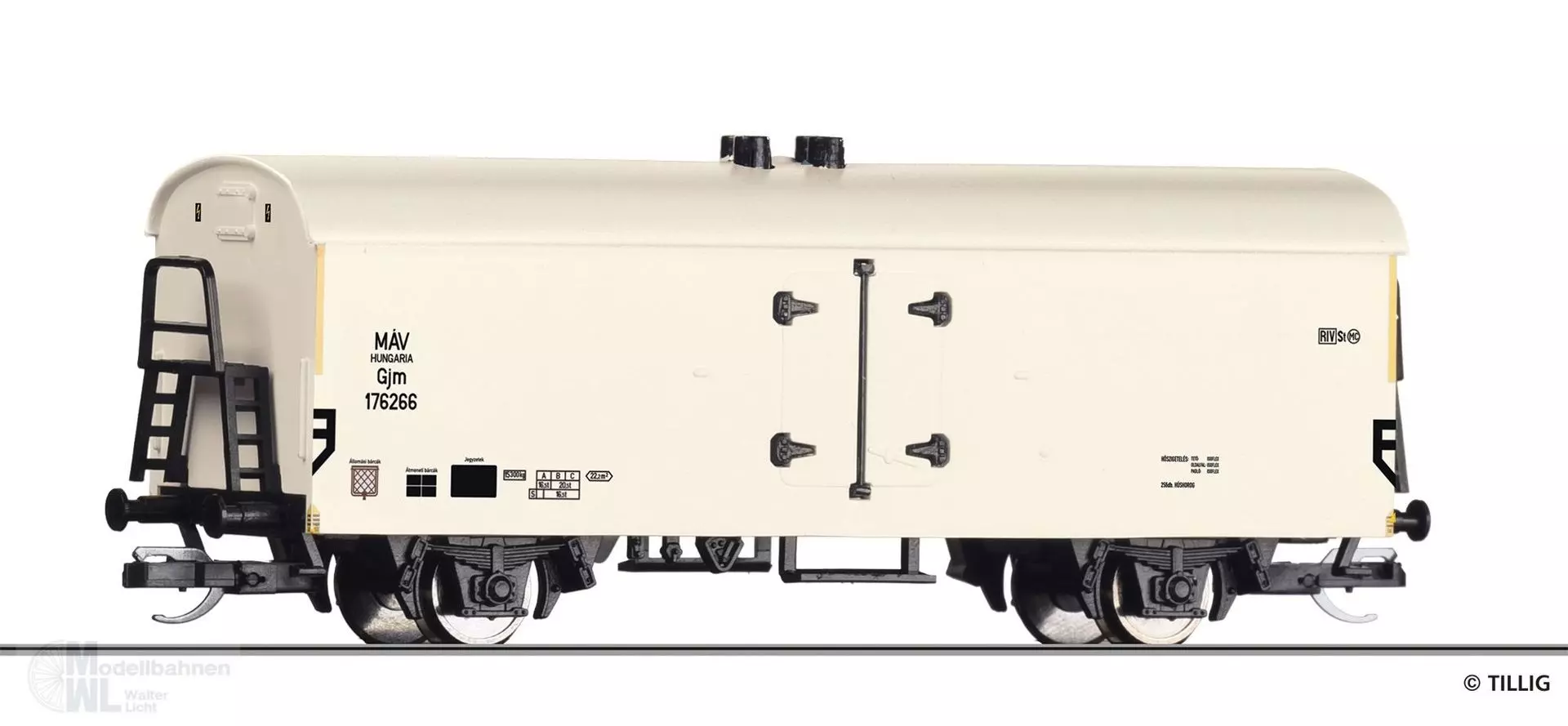 Tillig 14020 - Kühlwagen MAV Ep.III Gjm TT 1:120