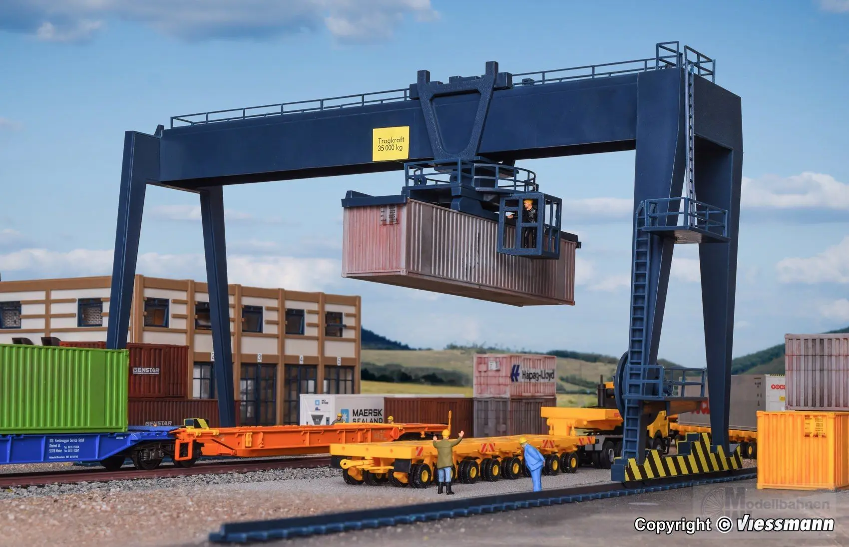 Vollmer 45624 - Containerkran H0 1:87