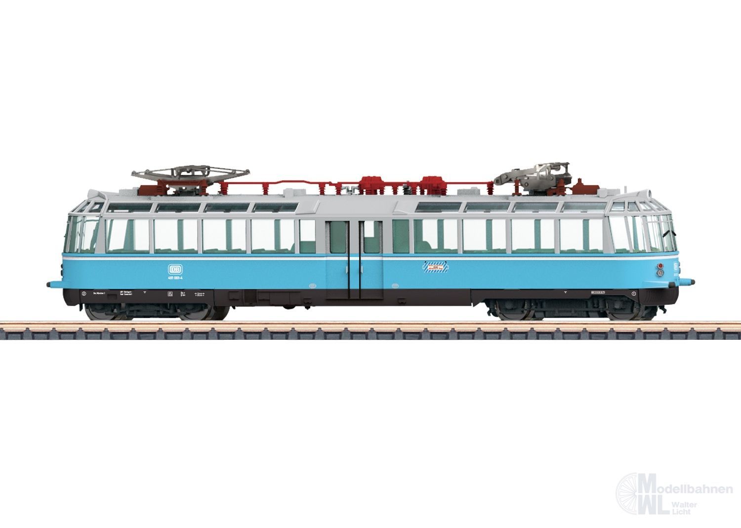 Märklin 88280 - Aussichtstriebwagen BR 491 DB Ep.IV Z 1:220