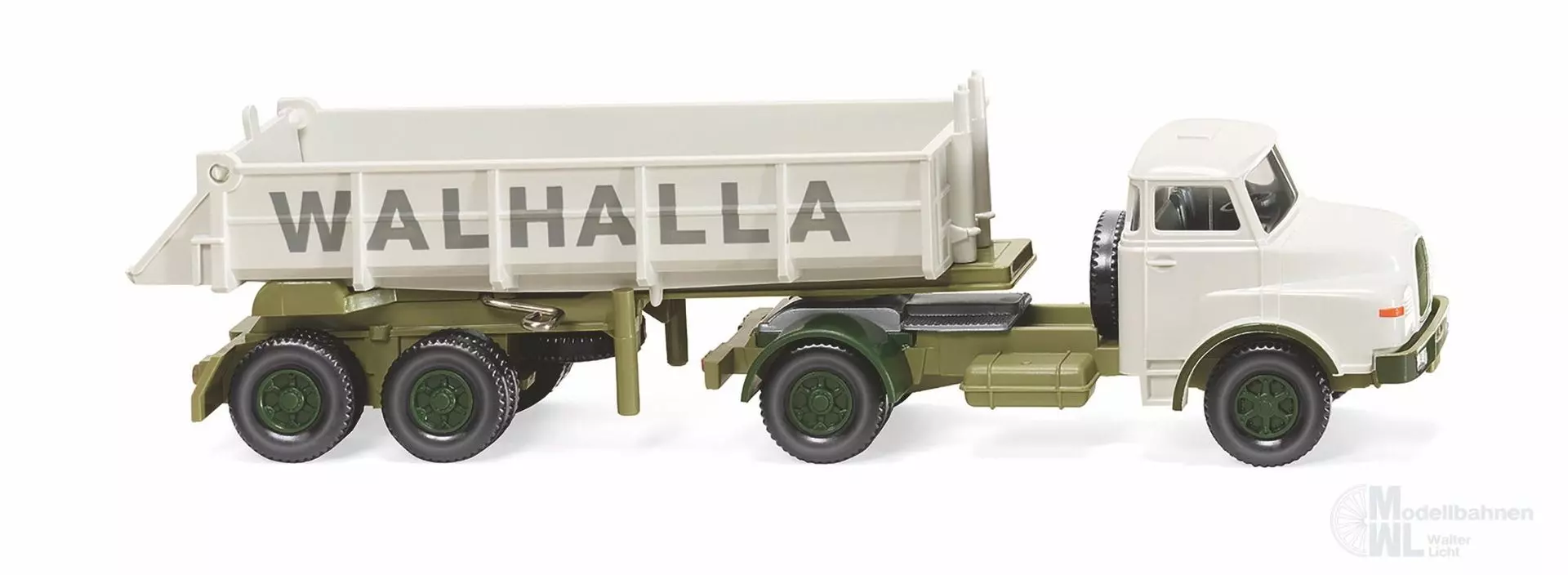 Wiking 067707 - Hinterkippersattelzug MAN Walhalla H0 1:87