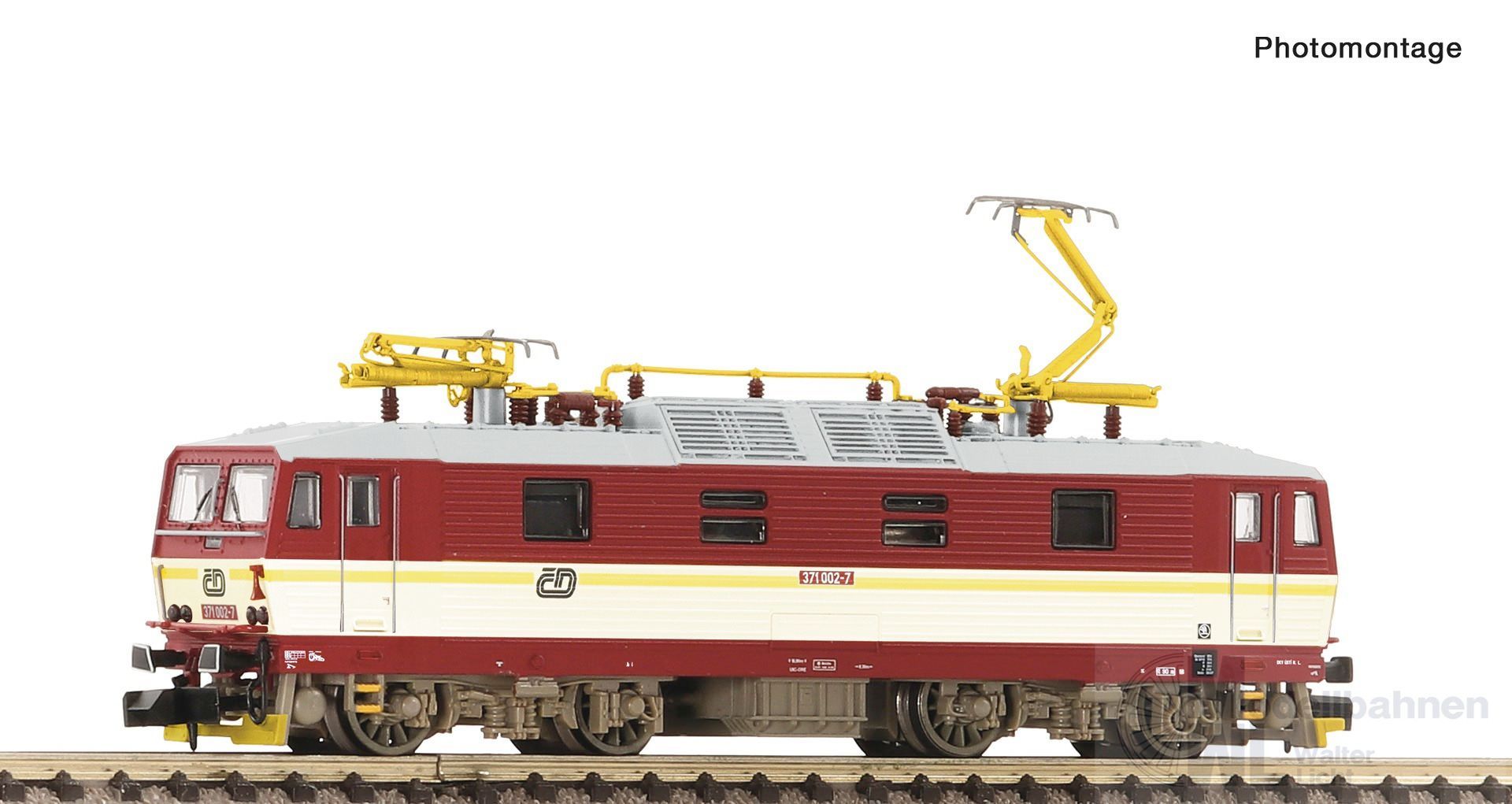 Fleischmann 7560031 - E-Lok BR 371 002-7 CD Ep.V/VI N 1:160 Fleischmann 7560031 - E-Lok BR 371 002-7 CD Ep.V/VI N 1:160