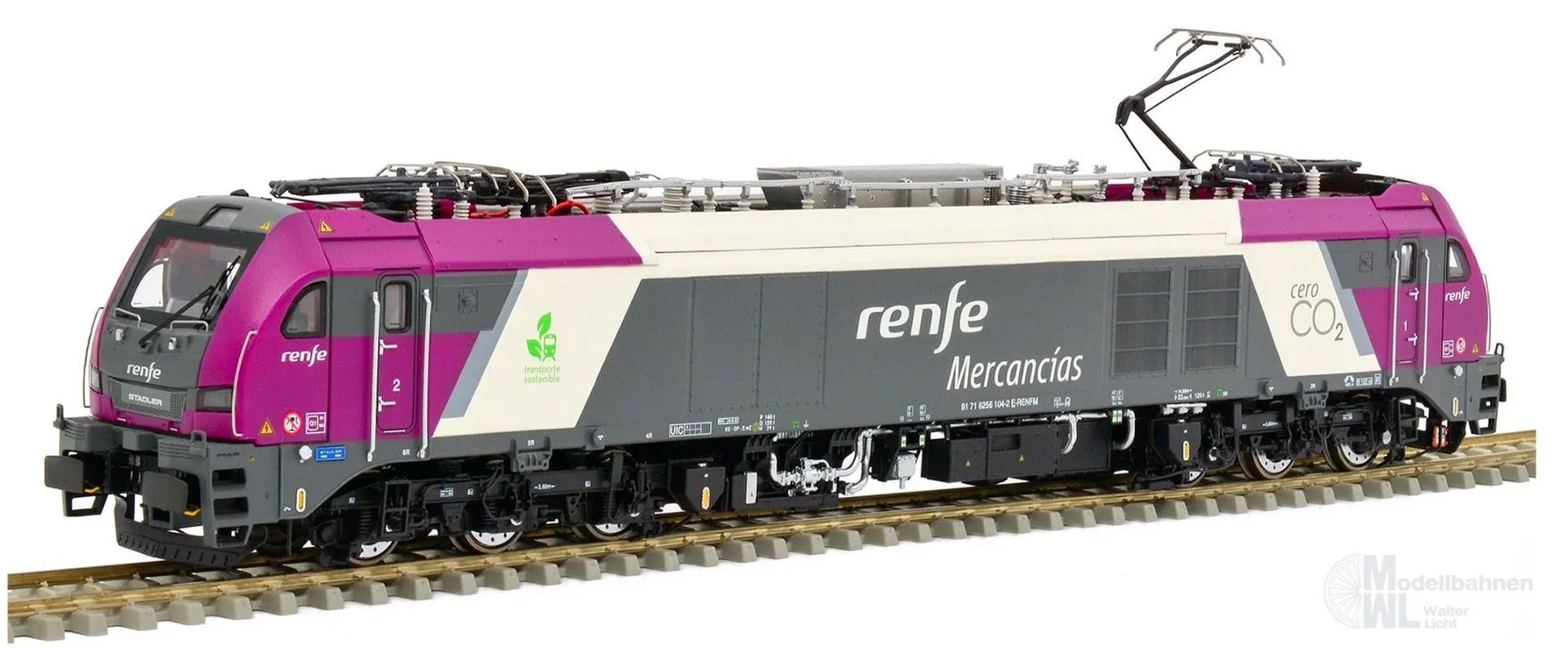 Sudexpress S2561031 - E-Lok BR 256 104-2 Renfe Ep.VI H0/GL