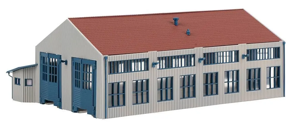 Faller 222107 - Moderner Lokschuppen, 2-ständ N 1:160