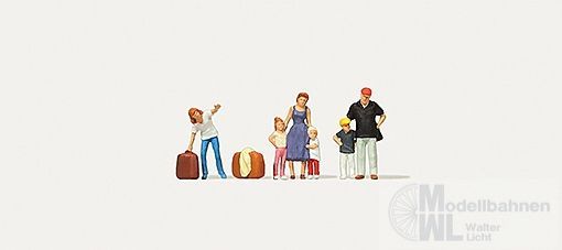 Merten Figuren 282539 - Wartende mit Gepäck TT 1:120