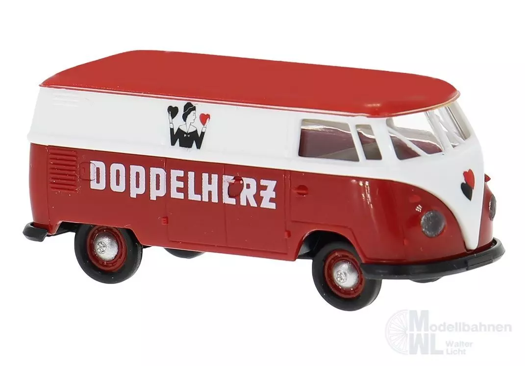 Brekina 32307 - VW T1b Kasten Doppelherz H0 1:87