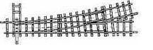 Bemo 4209000 - Weiche links hand 12° 127 mm gekürzt R515 H0m