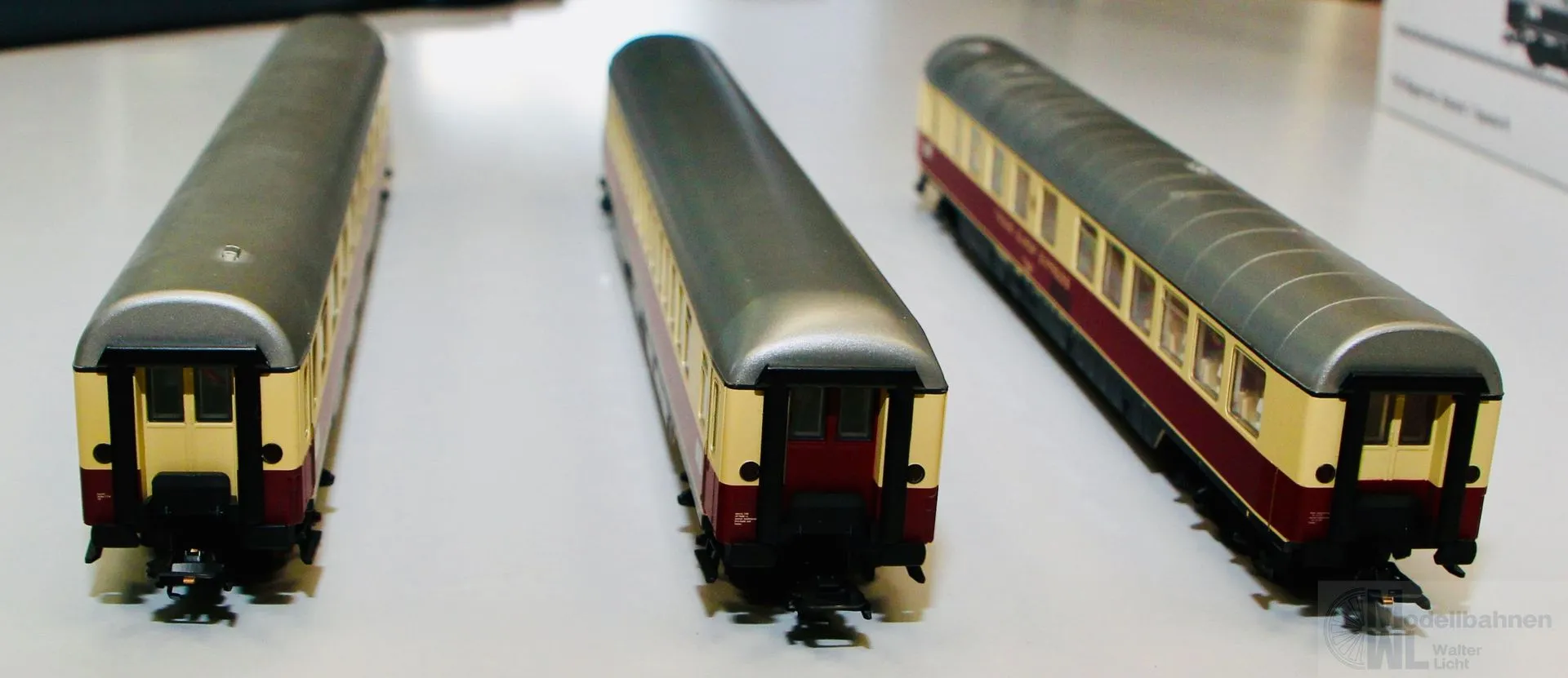 Märklin 43859 - MÄRKLIN - Wagen-Packung TEE Bavaria DB Ep.III 3.tlg. H0/WS