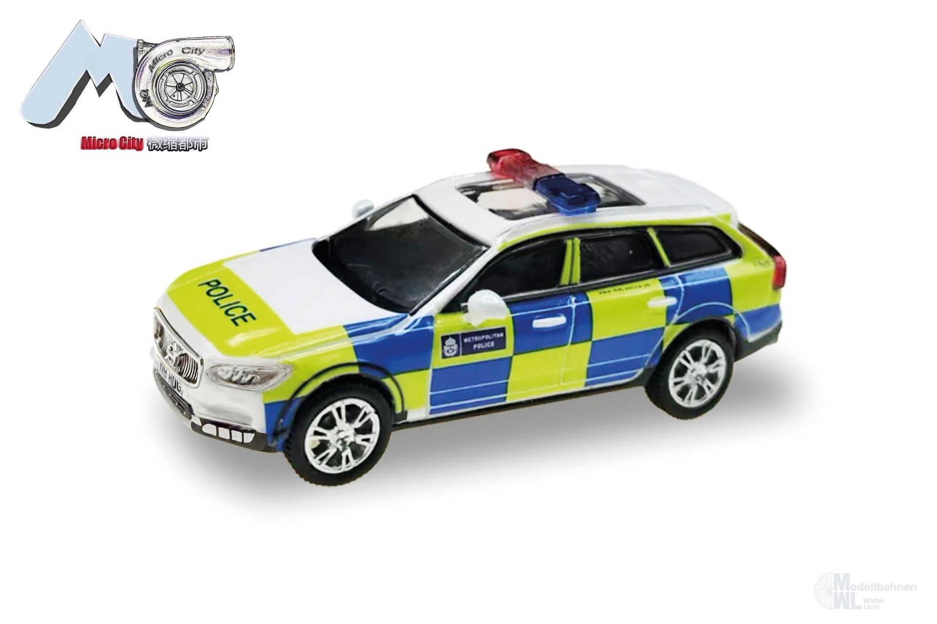 Herpa 87MC000022 - Volvo V90 Police (ab 2017) H0 1:87