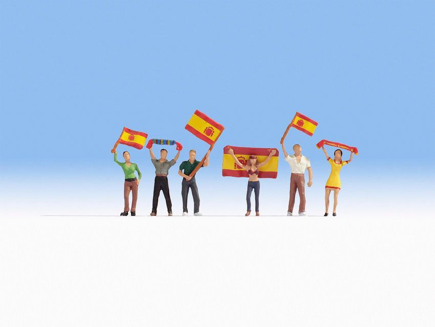 Noch 15984 - Spanische Fans H0 Noch 15984 - Spanische Fans H0