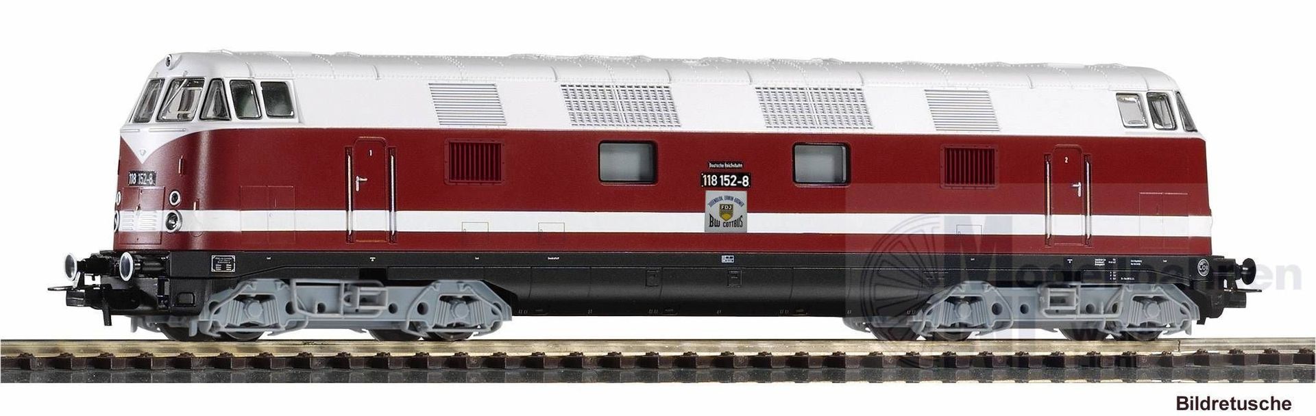 Piko 52995 - Diesellok BR 118 DR Ep.IV FDJ H0/GL Piko 52995 - Diesellok BR 118 DR Ep.IV FDJ H0/GL
