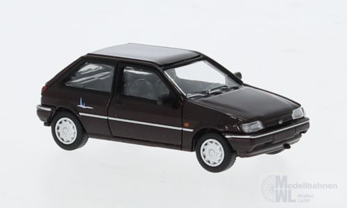 PCX-Models 870463 - Ford Fiesta MK III metallic-dunkelviolett 1989 H0 1:87
