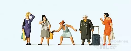 Preiser 10665 - In der Einkaufsstraße H0 1:87