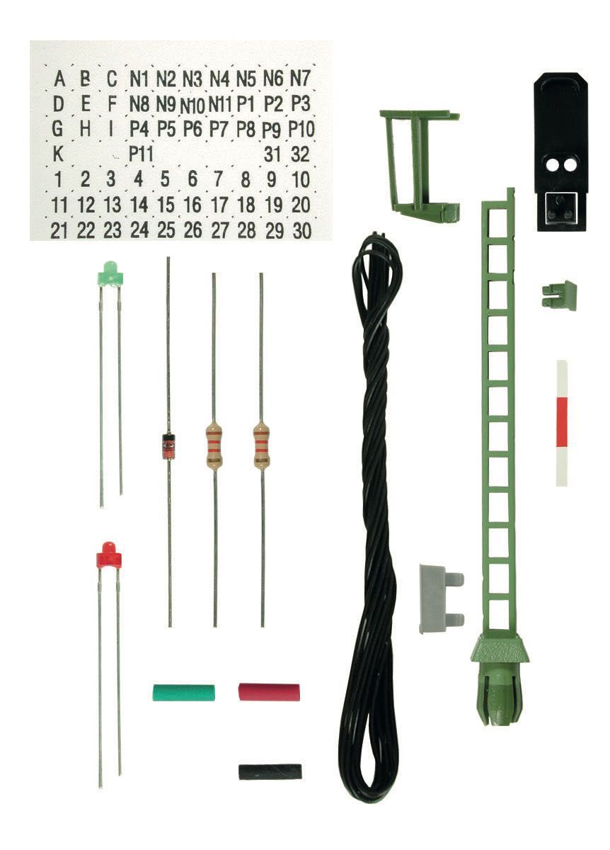 Viessmann 6731 - Bausatz Licht Blocksignal H0 1:87