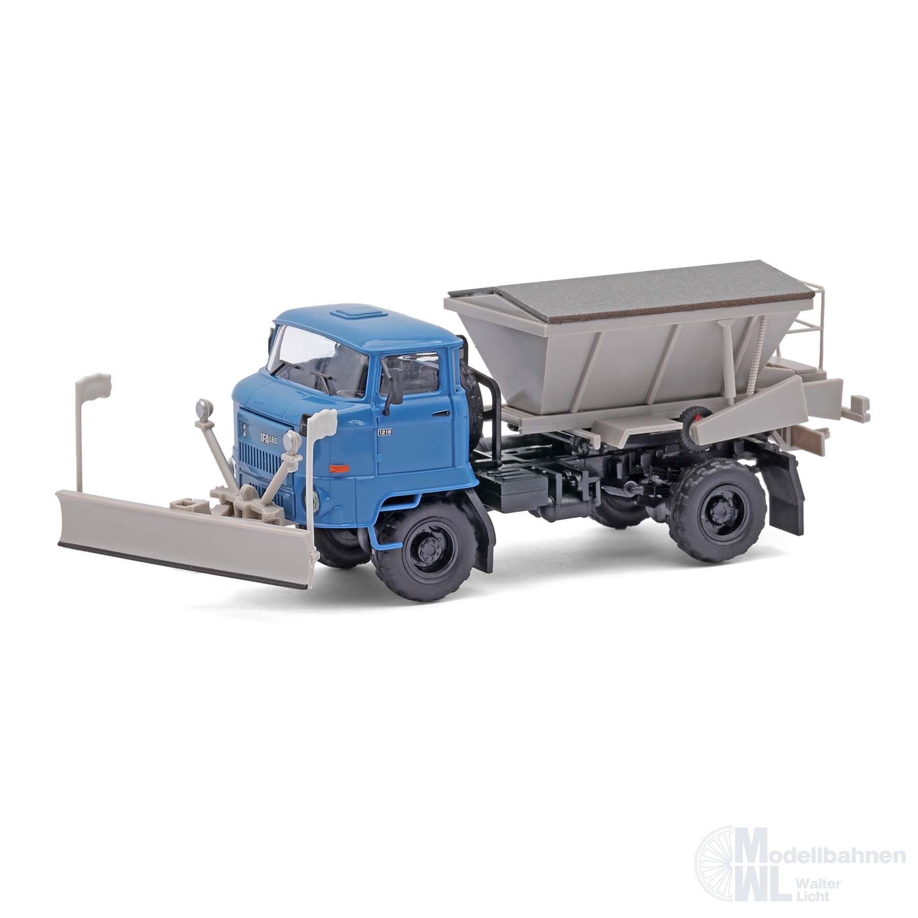 Busch 95568 - IFA L60 mit Schneepflug und Salz-Streuer H0 1:87
