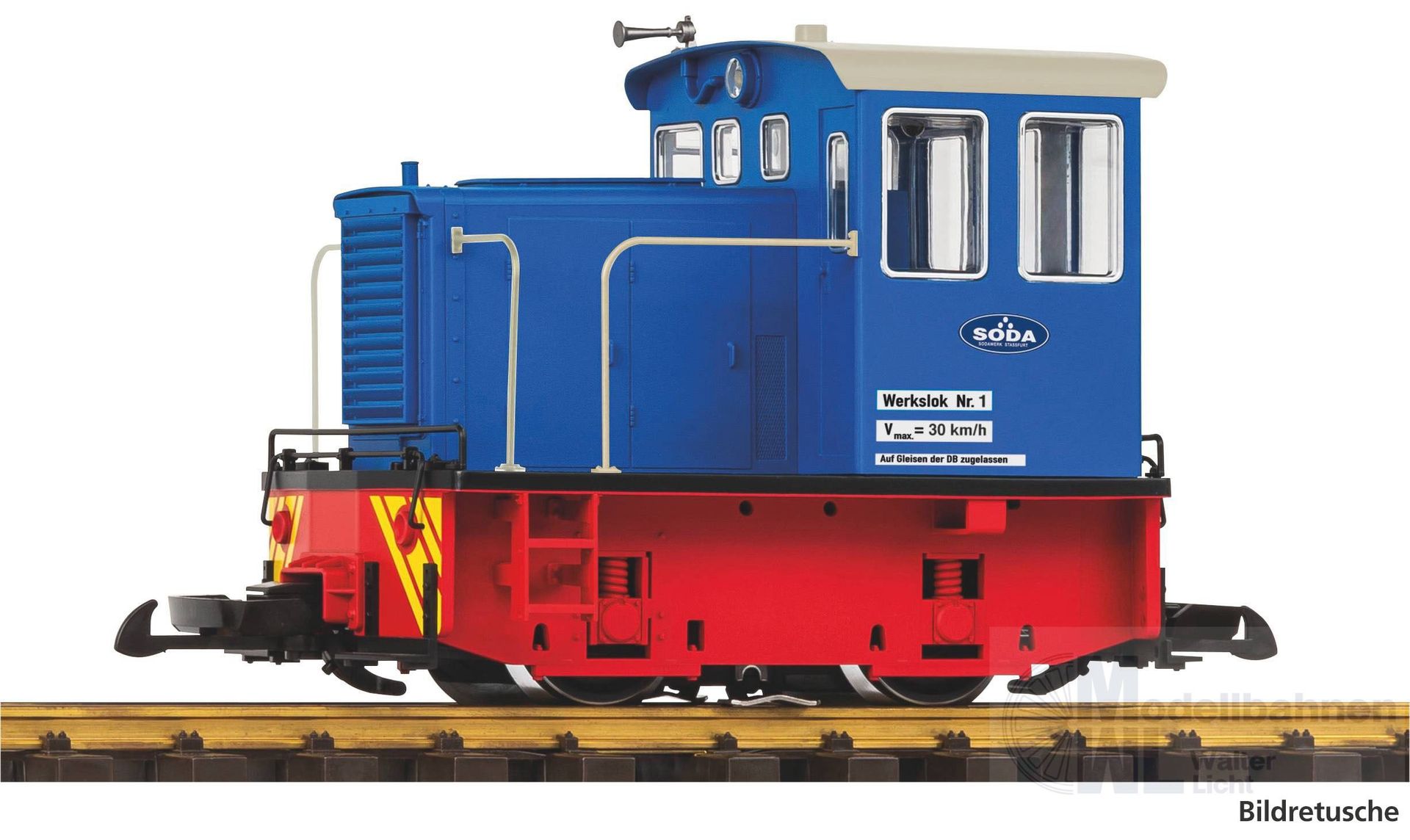 Piko 38517 - Diesellok GE 25-Ton Werklok Soda Spur G 1:22,5