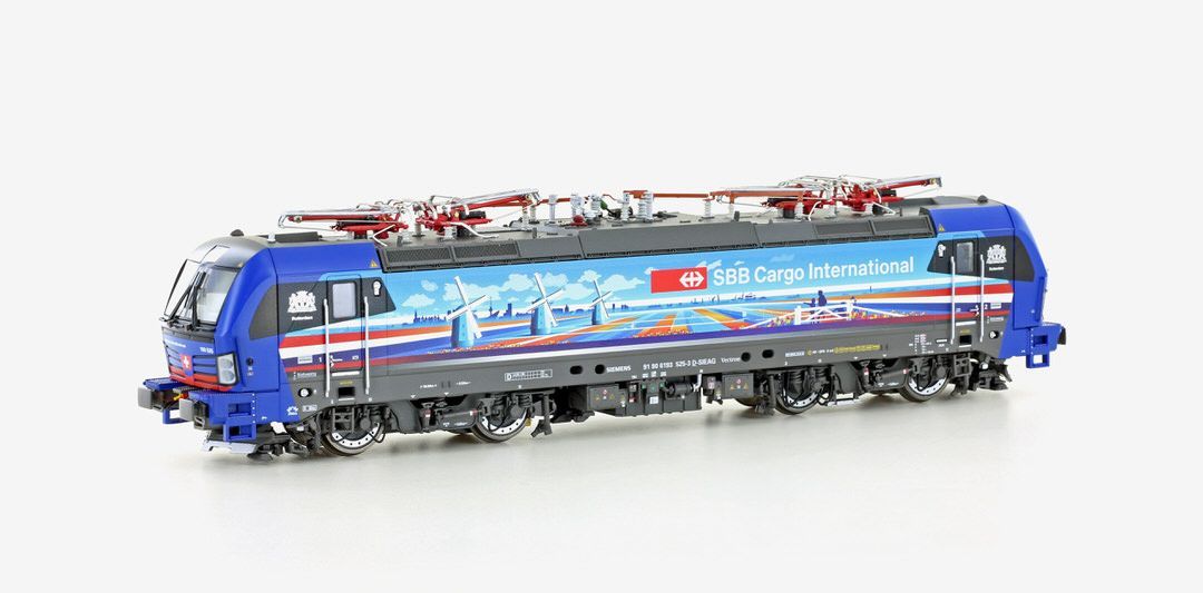 LS Models 17113 - E-Lok BR 193 525 SBB Cargo Ep.VI Hollandpiercer H0/GL