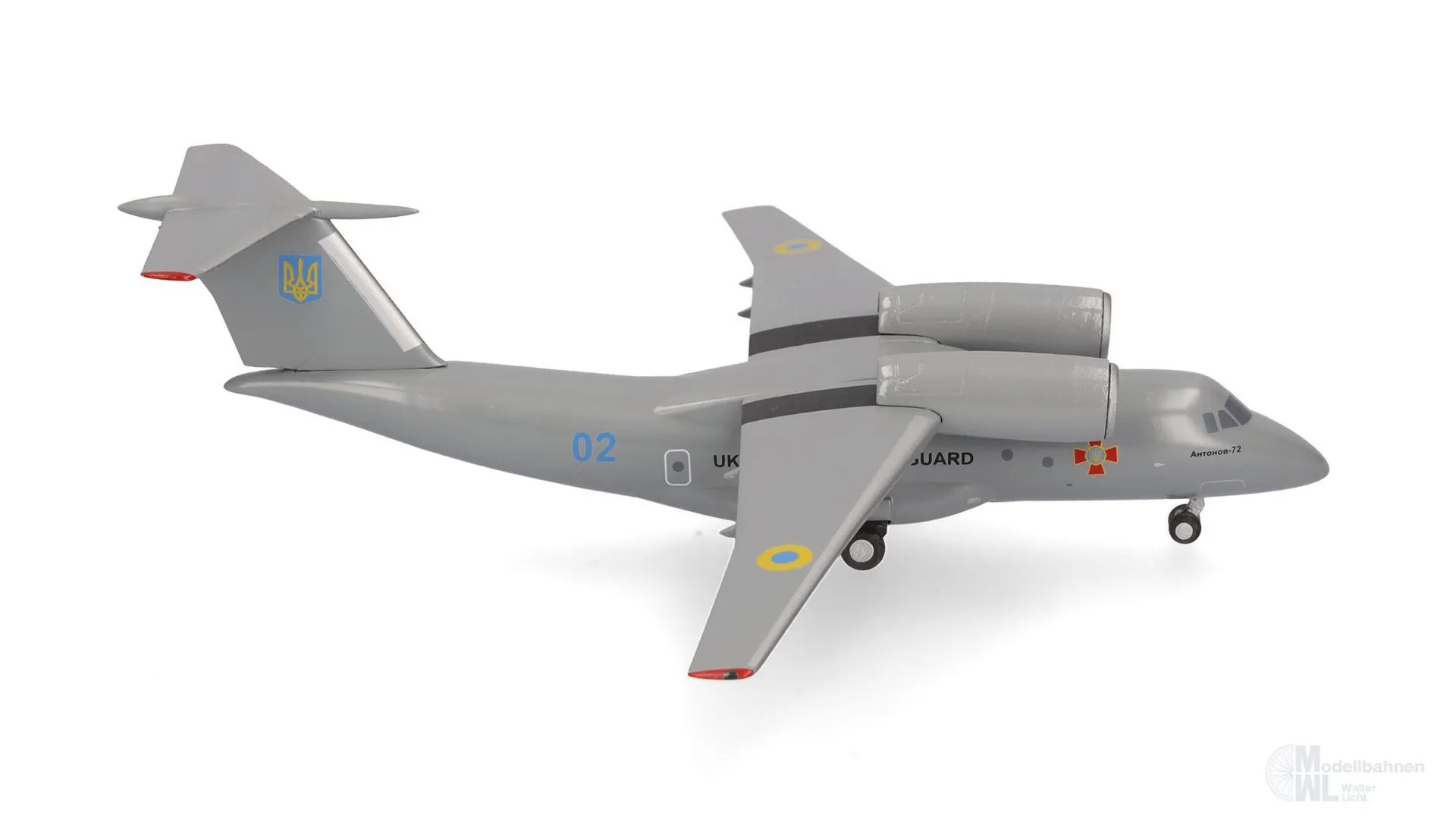 Herpa 573627 - AN-72 Ukraine National Guard H0 1:200