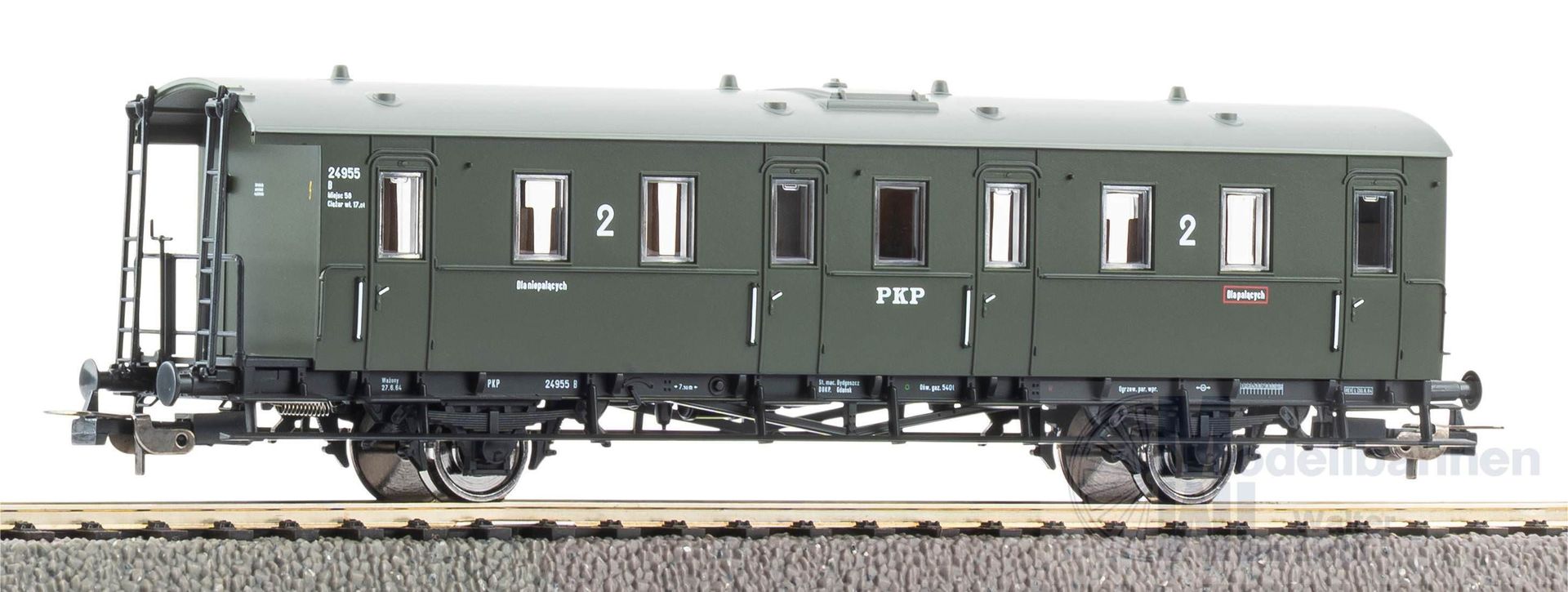 Piko 53136 - Abteilwagen PKP Ep.III 2.Kl. 1.Betr.Nr. H0/GL