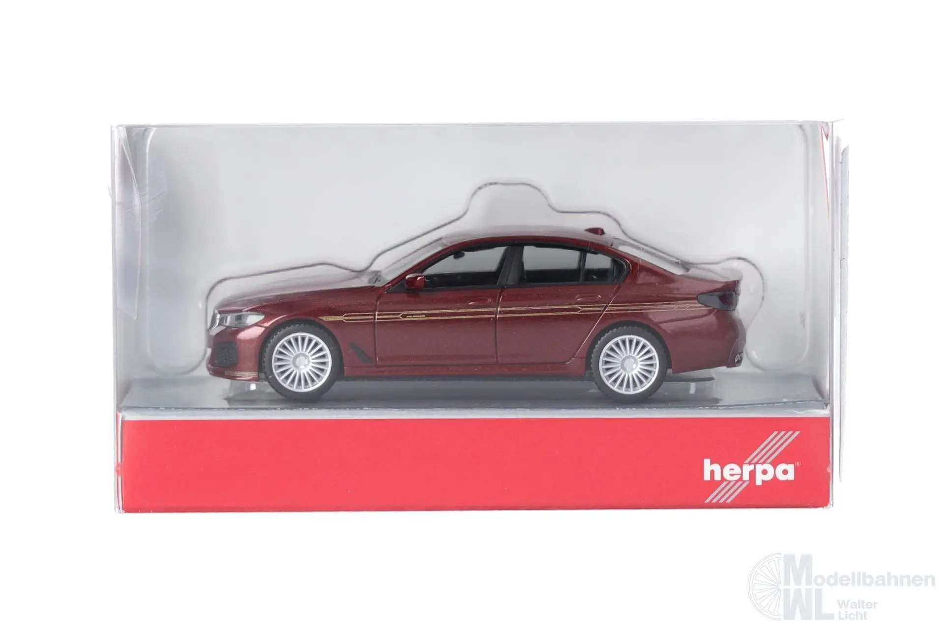 Herpa 430951-003 - BMW Alpina B5 Limousine rot H0 1:87