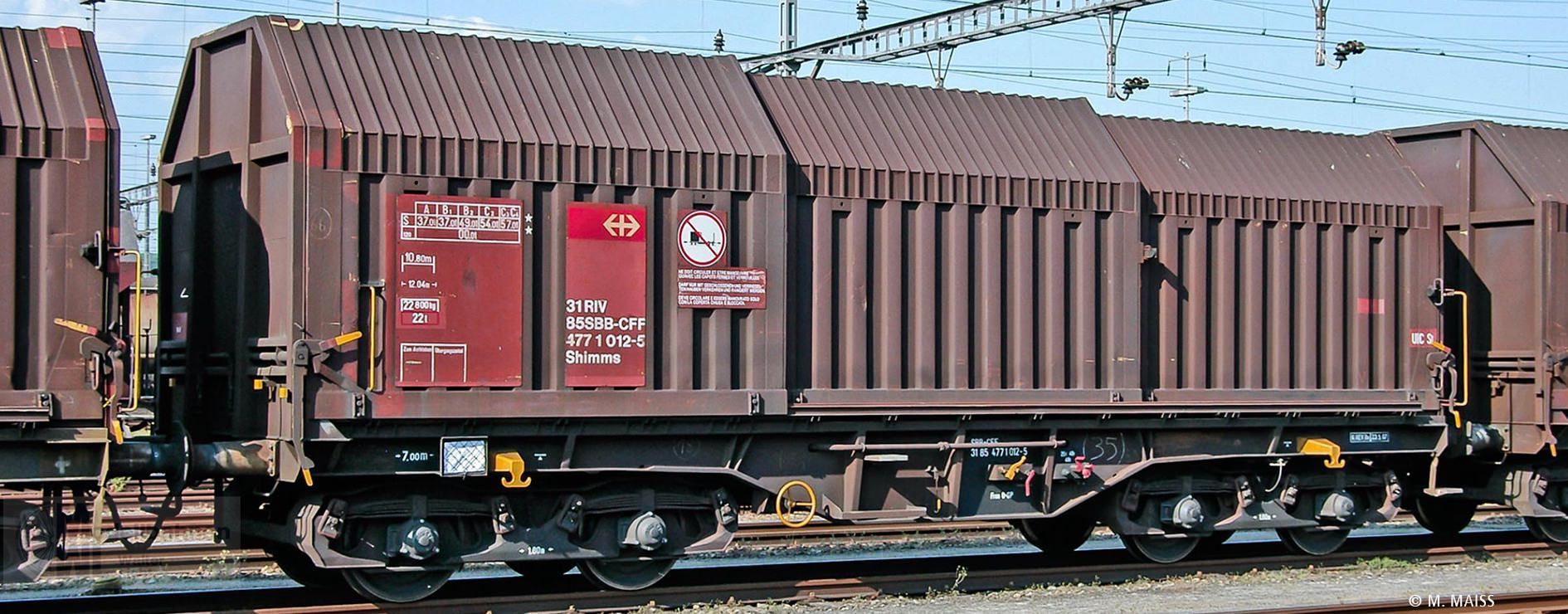 Brawa 51015 - Teleskophaubenwagen SBB Ep.V Shimms H0/GL