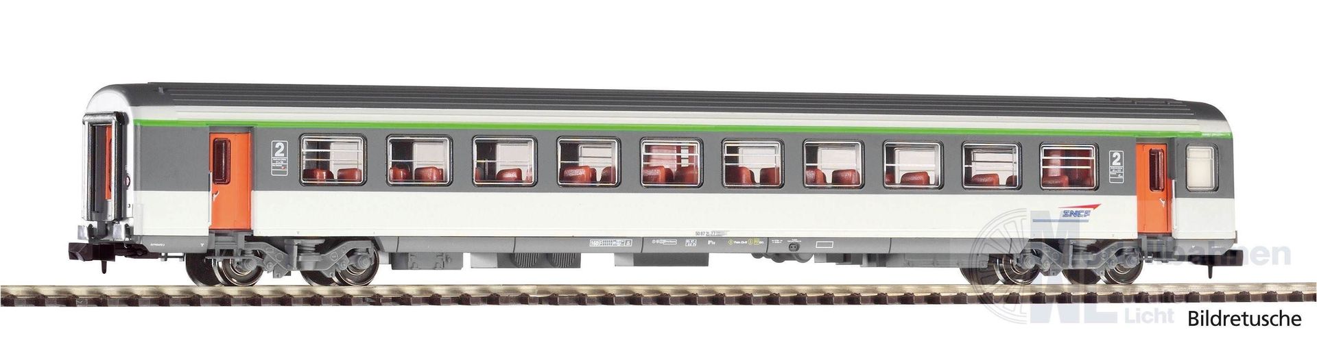 Piko 94085 - Personenwagen SNCF Ep.IV 2.Kl. Corail N 1:160