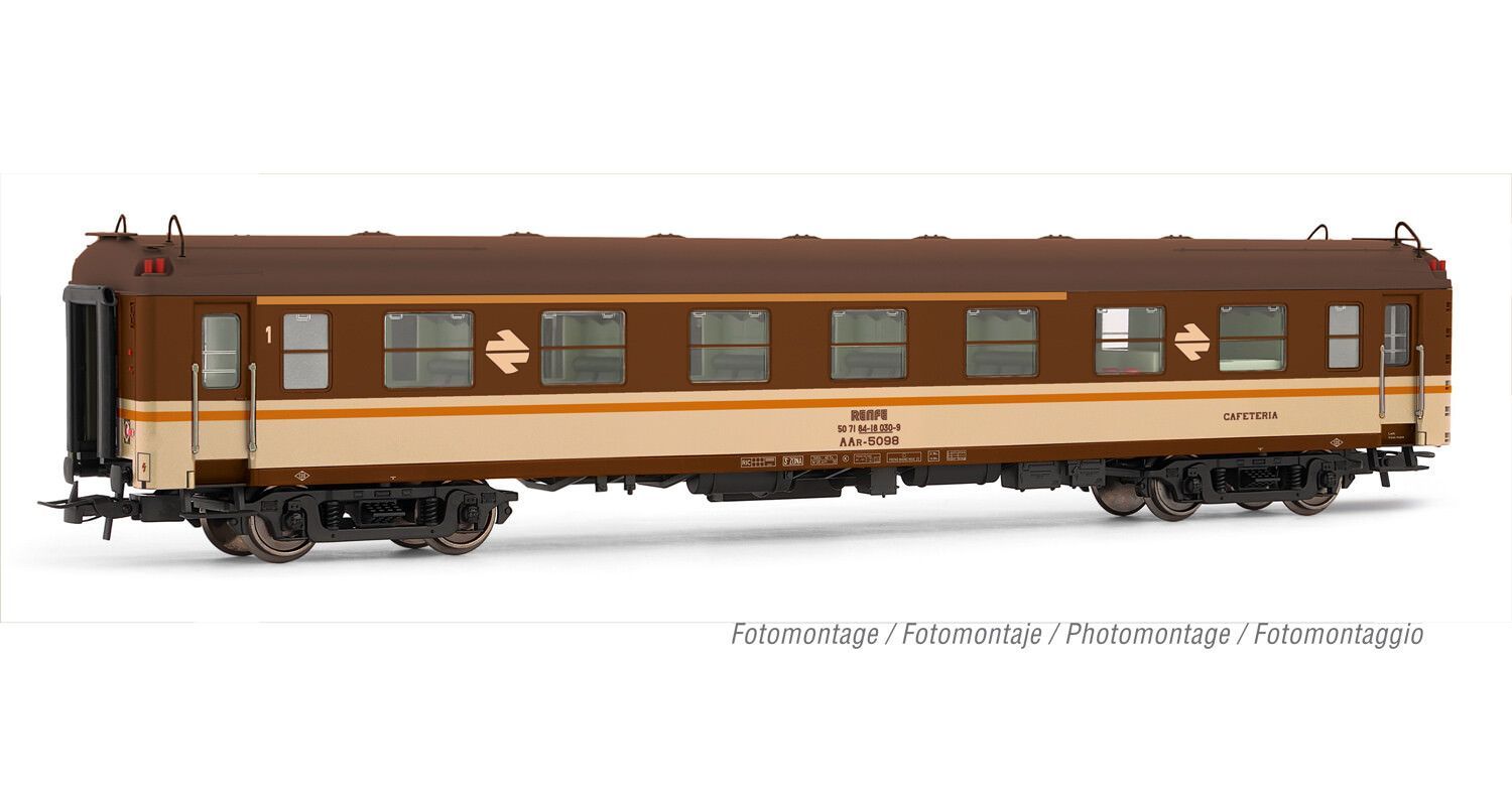 Electrotren 4024 - Barwagen RENFE Ep.IV Estrella H0/GL Electrotren 4024 - Barwagen RENFE Ep.IV Estrella H0/GL