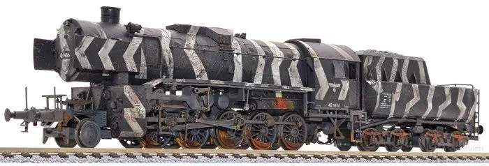 Liliput 131507 - Dampflok BR 42 1486 DRG Ep.II Wintertarnlackierung verwittert H0/GL