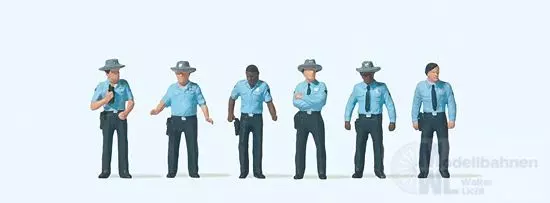 Preiser 10798 - US Highway Patrolmen H0 1:87