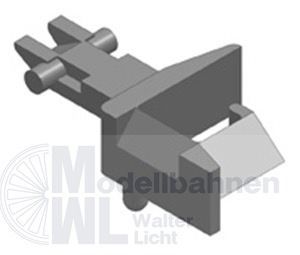 Liliput 969101 - Standard Kupplungskopf NEM 357 (50 St.) Liliput 969101 - Standard Kupplungskopf NEM 357 (50 St.)