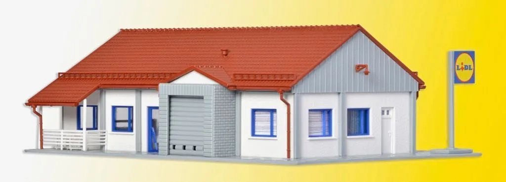 Vollmer 43662 - Supermarkt LIDL H0 1:87