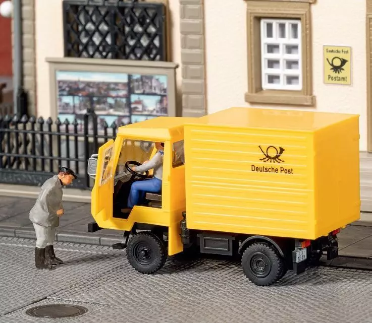 Auhagen 66048 - MC Multicar M25 Kofferaufbau Deutsche Post TT 1:120