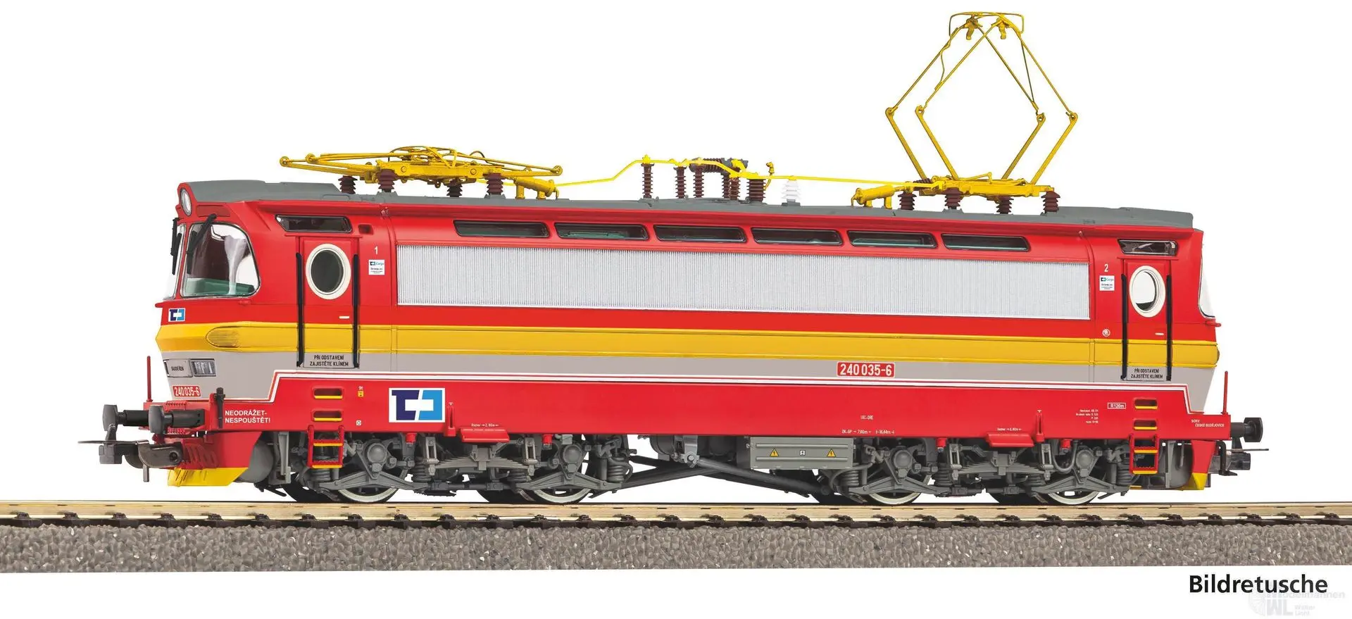 Piko 21744 - E-Lok Rh 240 CD Cargo Ep.VI H0/GL Sound