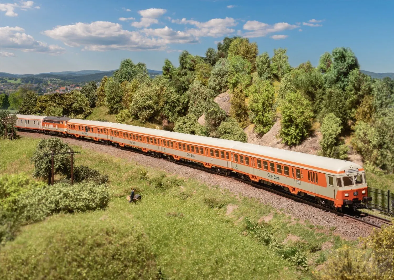 Märklin 43833 - Steuerwagen CityBahn DB Ep.IV H0/WS