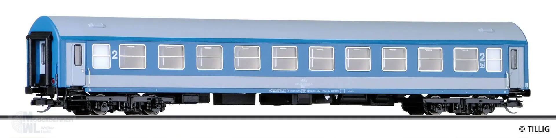 Tillig 16417 - Personenwagen MAV Ep.IV 2.Kl. Typ Y/B 70 TT 1:120