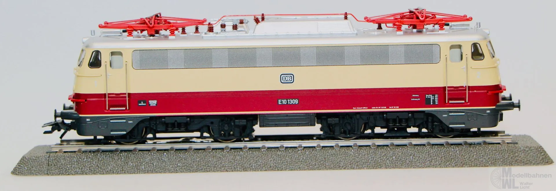 Märklin 37014 - MÄRKLIN - E-Lok E10 1309 DB Ep.III H0/WS mfx Sound