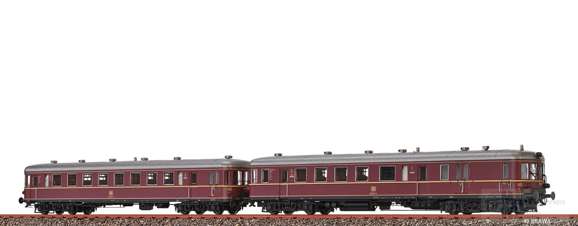 Brawa 44742 - Triebwagen BR 660 DB Ep.IV H0/GL DIGITAL EXTRA
