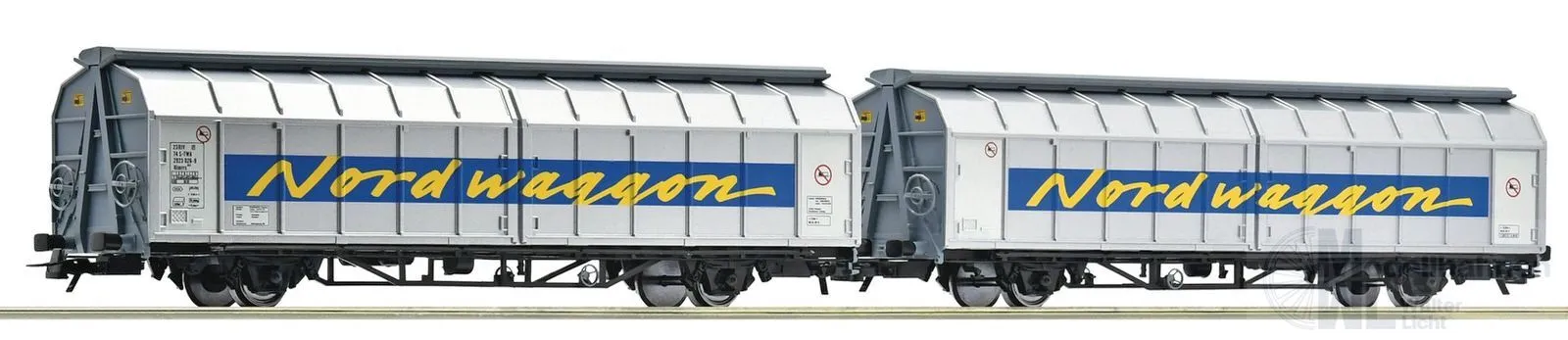 Roco 6600311 - Schiebewandwagen-Doppeleinheit Transwaggon Ep.VI H0/GL
