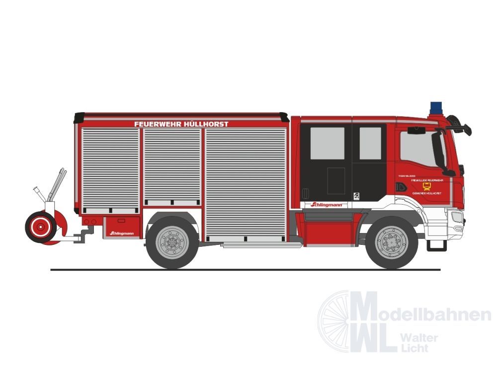 Rietze 72984 - Schlingmann Varus MAN HLF FW Hüllhorst H0 1:87