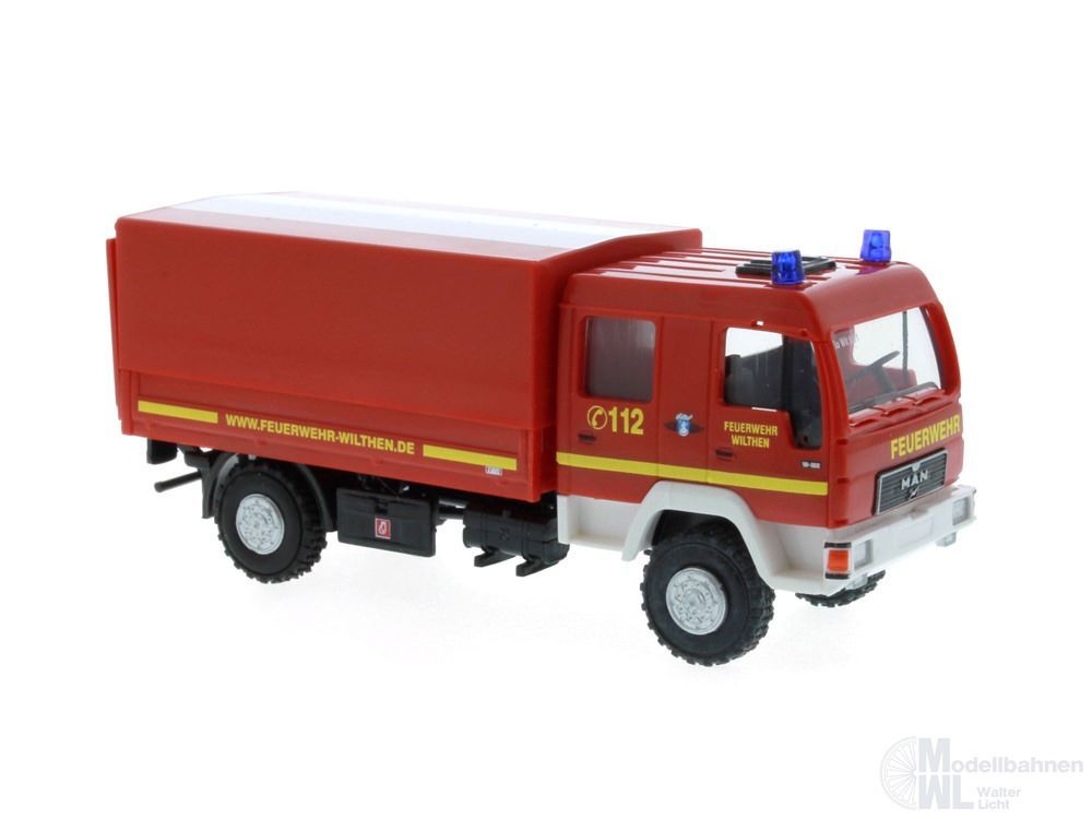 Rietze 68044 - MAN Dekon-P Feuerwehr Wilthen H0 1:87