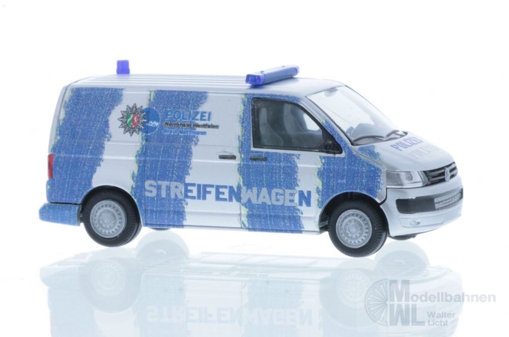 Rietze 53464 - Volkswagen T5 GP Streifenwagen NRW Polizei H0 1:87