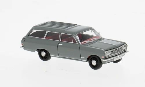 Brekina 20477 - Opel Rekord B CarAVan in grau H0 1:87
