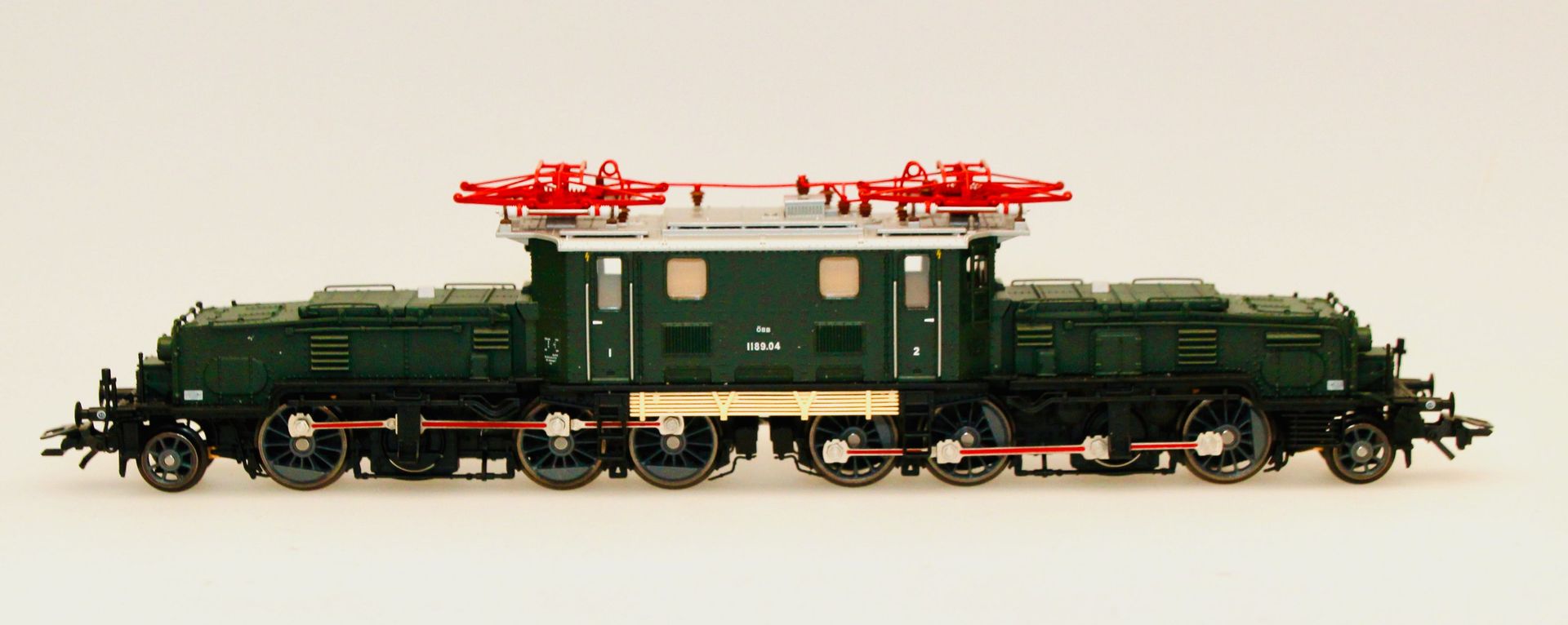 Trix 25089 - Trix - E-Lok BR 1189.04 ÖBB Krokodil grün H0/GL Sound
