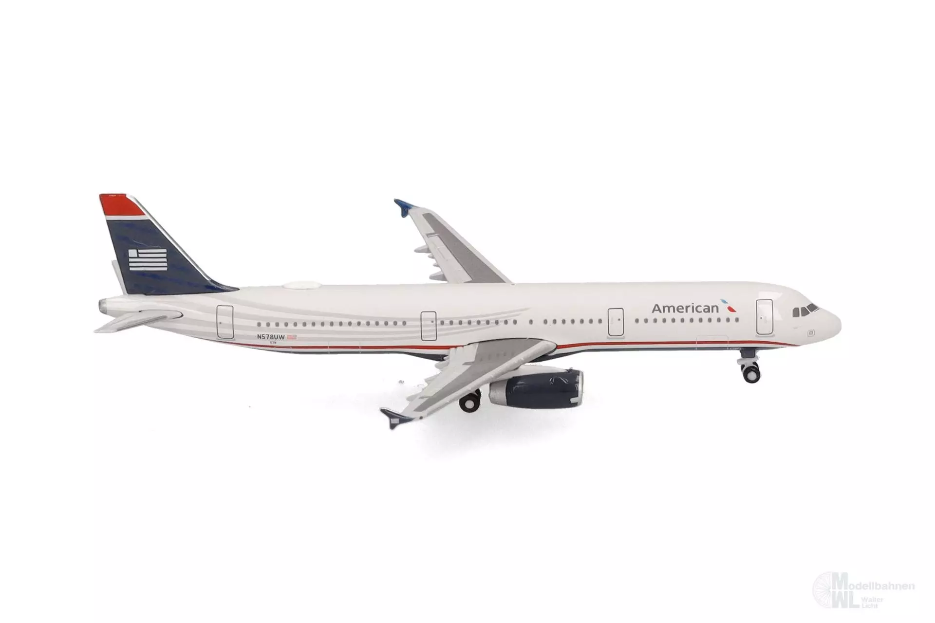 Herpa 538251 - Airbus A321 American Airline - US Air 1:500